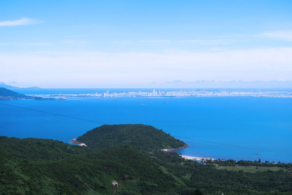 DaNang Aerial Landscape, from Hue to Hoi An road trip