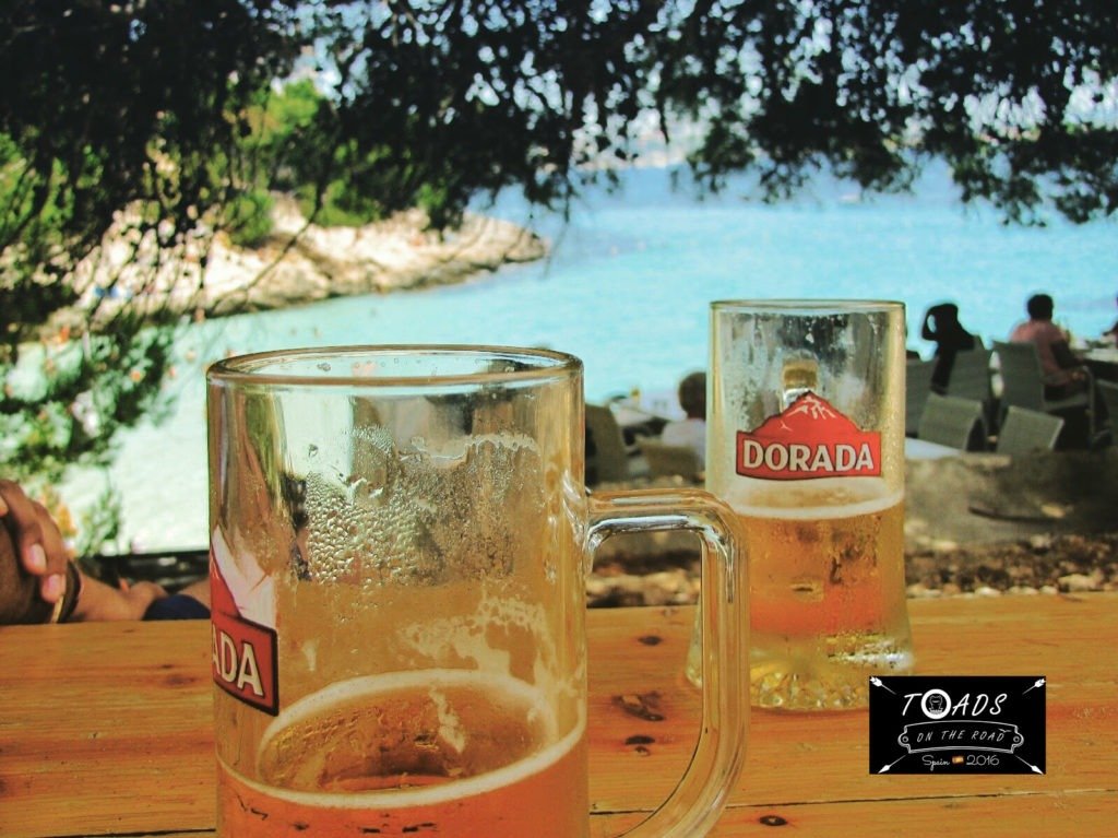 Beach bar at Illetas beach, Mallorca