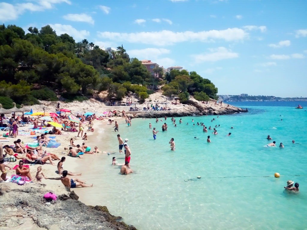 IlletasBeach, Palma, Mallorca, Spain