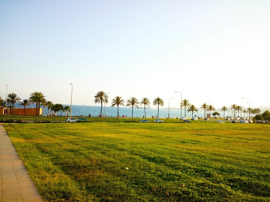 Street in front of our place in Mallorca