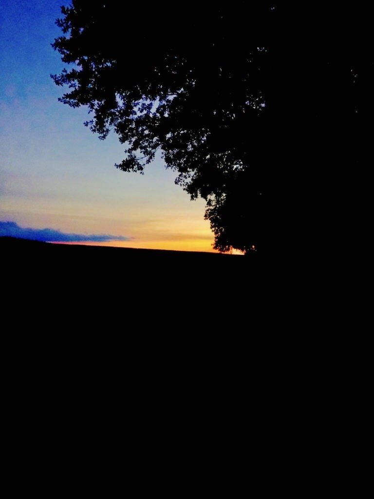 Sunset in Villingen-Schwenningen(South Germany)