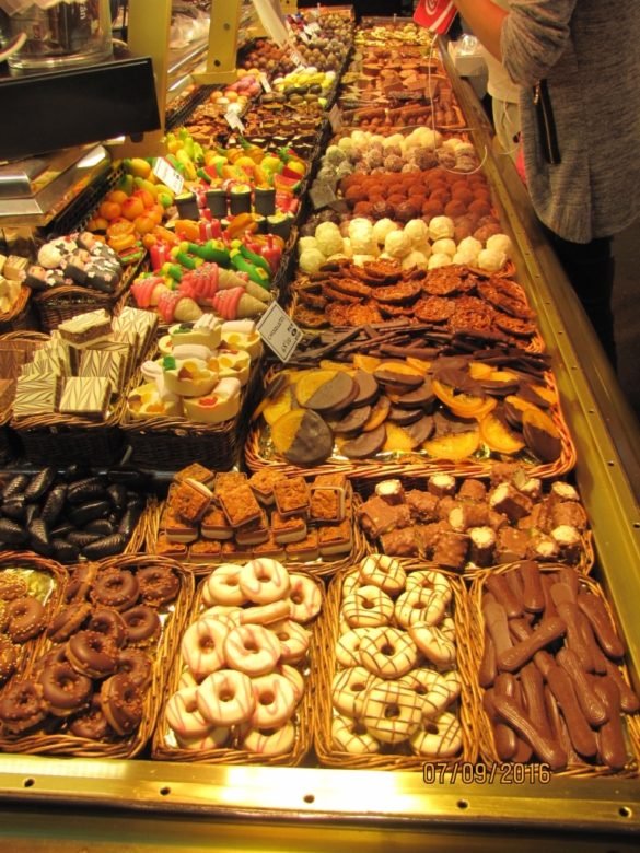 Deserts again at La Boqueria