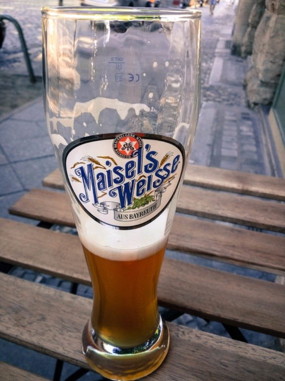 Local beer, at a hostel in Berlin