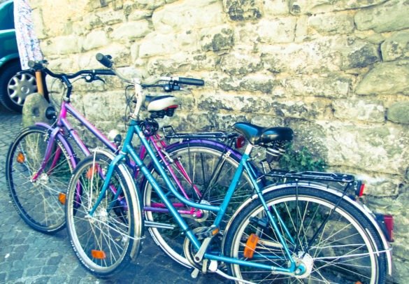 Ready for bike ride in Germany