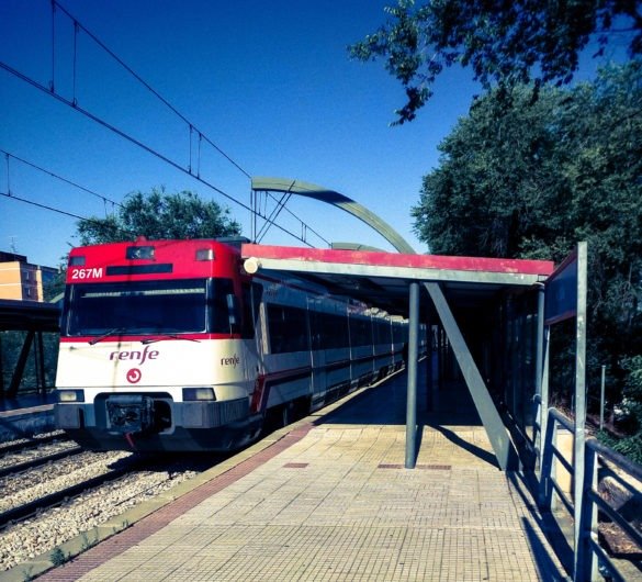 Renfe, local and interstate train in Spain