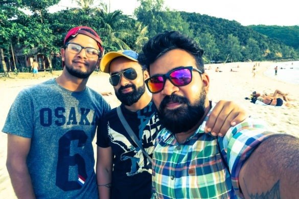 Evening well spent at Mae Haad Beach, Koh Phangan