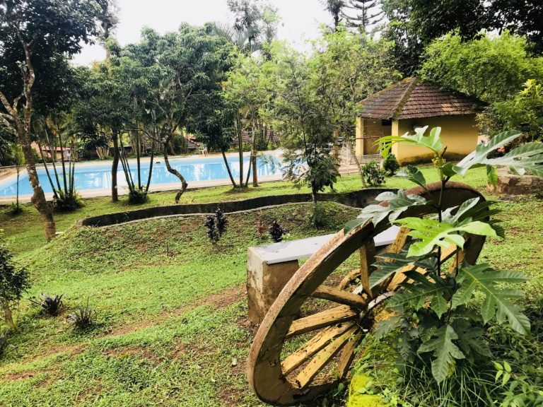 Silver Oaks Resort Pool View from Canteen