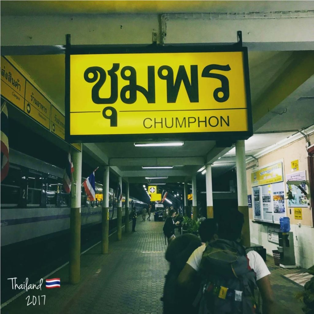 Reached Chumphon