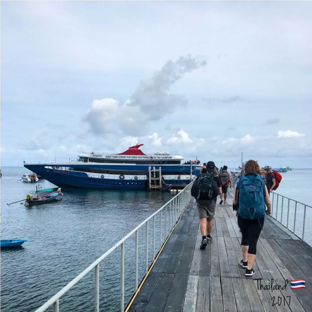 Boarded another Boat to Koh-Phan-Ngan
