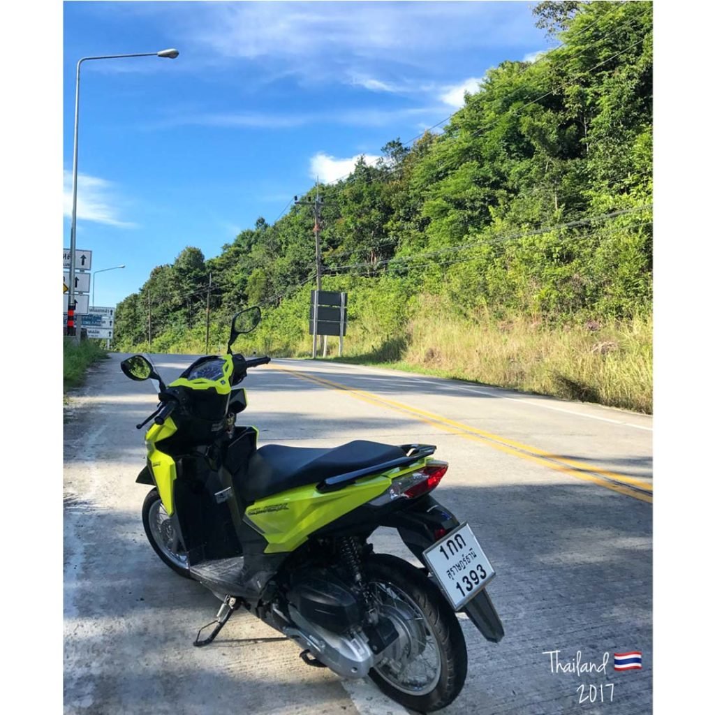 Beautiful Roads and Sky en-route Ko Ma Beach